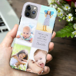 Custom 4 Photo Mom Life is the Best Life Lilac Case-Mate iPhone Case<br><div class="desc">Add your name and 4 photos to this custom iPhone Case. The photo template is set up for you to add your pictures working clockwise from the top right. The mom quote reads "Mom Life is the Best Life" followed by your name - all of which is editable. The design...</div>