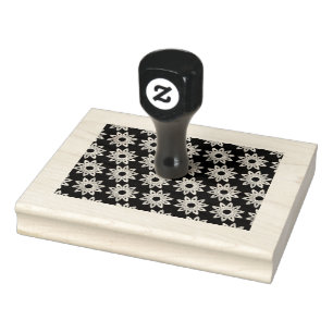 Custom 4" x 5" Rubber Stamp, Ink Pad Colour = None Rubber Stamp