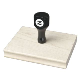 Custom 4" x 5" Rubber Stamp, Ink Pad Colour = None Stamp