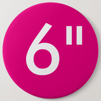 Custom 6" Colossal Round Button Blank Template
