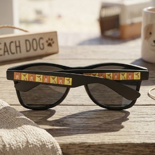 Custom 6 Photo Collage Your Pet Dog Picture On Sunglasses