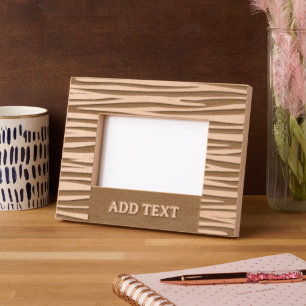 Custom 6" x 4" Landscape, FrameStyle: natural Etched Frames