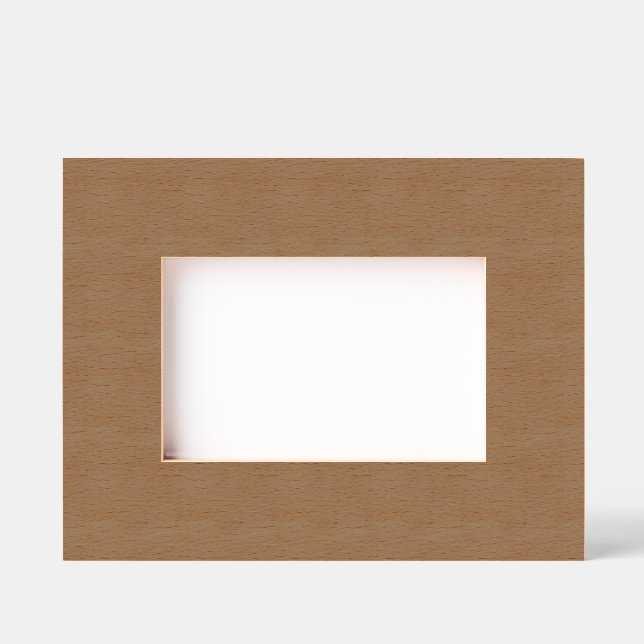 Custom 6" x 4" Landscape, FrameStyle: natural Etched Frames (Front)