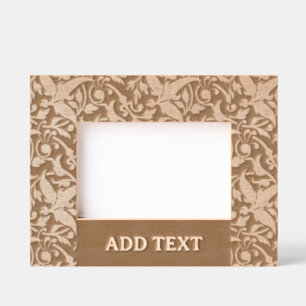 Custom 6" x 4" Landscape, FrameStyle: natural Etched Frames