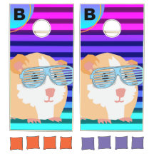 Custom 80's Retro Guinea Pig Throwback 