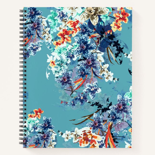Custom 8.5" x 11" Spiral Notebook (Front)