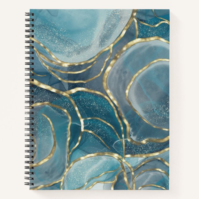 Custom 8.5" x 11" Spiral Notebook (Front)
