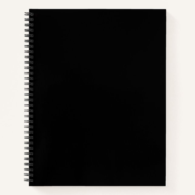 Custom 8.5" x 11" Spiral Notebook (Front)
