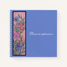 Custom 8.5" x 8.5" Spiral Notebook