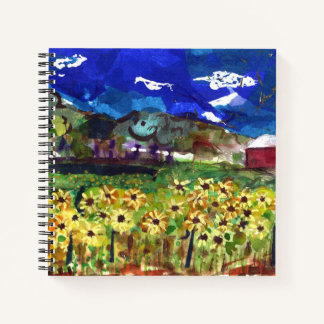 Custom 8.5" x 8.5" Spiral Notebook