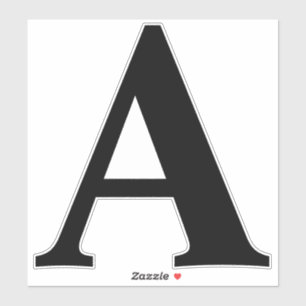 Custom 8 Inch Large Adhesive Letter