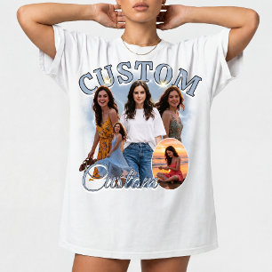 Custom 90s Bootleg Rap Photo Collage, 90s Vintage T-Shirt