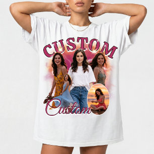 Custom 90s Bootleg Rap Photo Collage, 90s Vintage T-Shirt