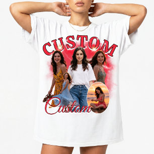 Custom 90s Bootleg Rap Photo Collage, 90s Vintage T-Shirt
