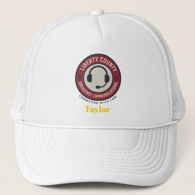 Custom 911 Dispatcher Logo Hat  (Front)