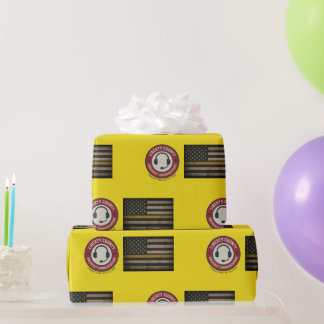 Custom 911 Dispatcher Wrapping Paper