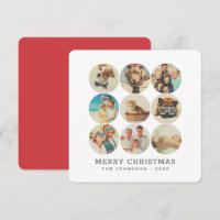 Custom 9 Photos Modern Family & Pet Memories