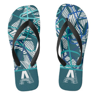 Custom A Alphaman Flip Flops