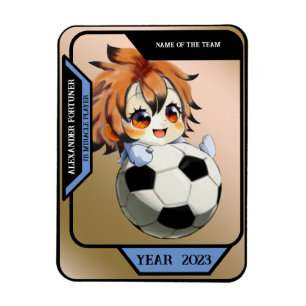 Custom a Sports Card Magnet
