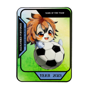 Custom a Sports Card Magnet