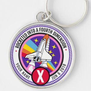 Custom AA Fourth Dimension Recovery Medallion  Key Keychain