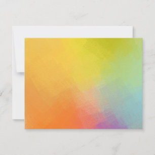 Custom Abstract Colourful Blank Elegant Template