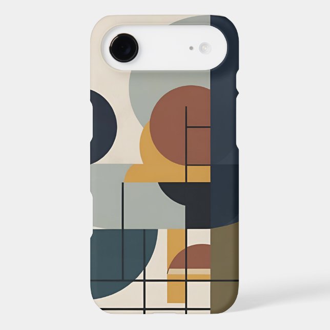 Custom Abstract Geometric Phone Case – Personalize (Back)