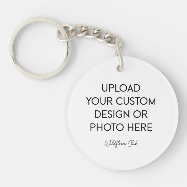 Custom Acrylic Keychain (Front)