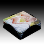 Custom Acrylic Square Photo Coaster Set of 4