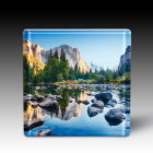 Custom Acrylic Square Photo Coaster Set of 4