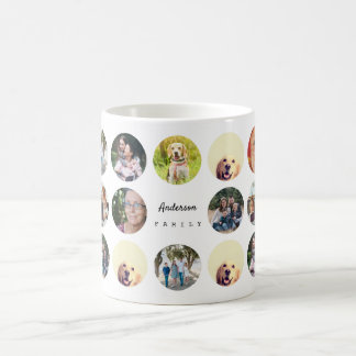Custom Add Collage Photo Family Personalized Coffee Mug