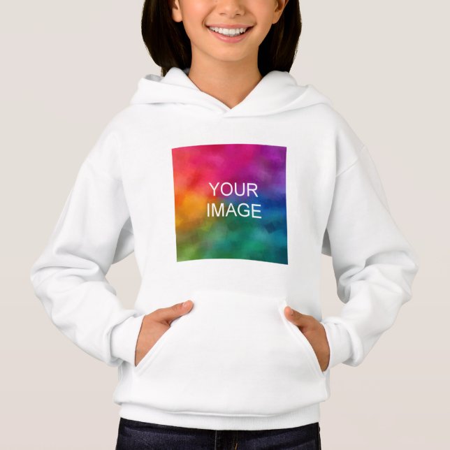 Custom Add Image White Template Girls Double Sided (Front)