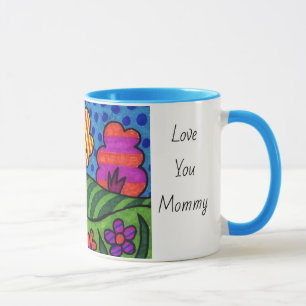 Custom Add Kid's Art Photo Personalize Words Mug