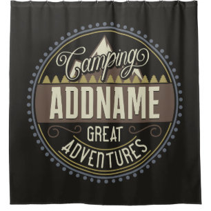 Custom ADD NAME Family Camp Trip Camping Reunion