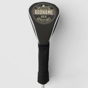 Custom ADD NAME Family Camp Trip Camping Reunion Golf Head Cover