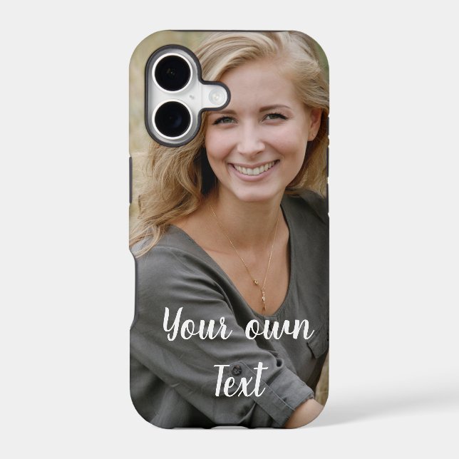 Custom, Add Photo and Text. (Back)