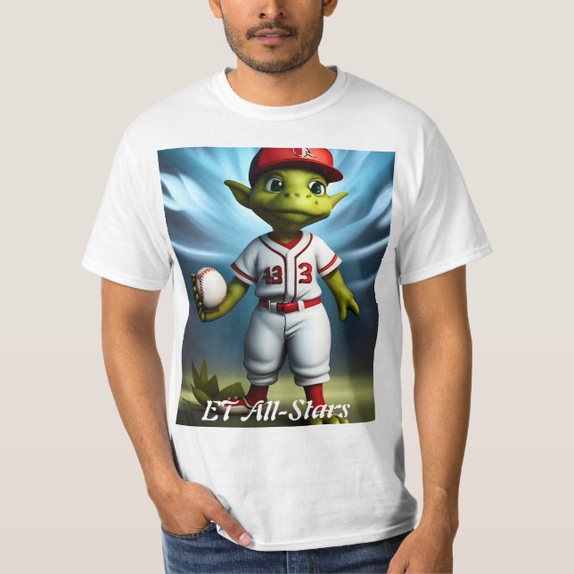 Custom, Add Photo and Text T-Shirt (Front)