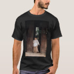 Custom, Add Photo and Text T-Shirt<br><div class="desc">Your Text and Photo Here,  gift for mom and dad,  gift for men and women, </div>