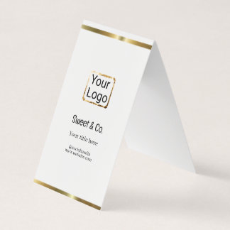 custom add your logo personalized company name pap business card