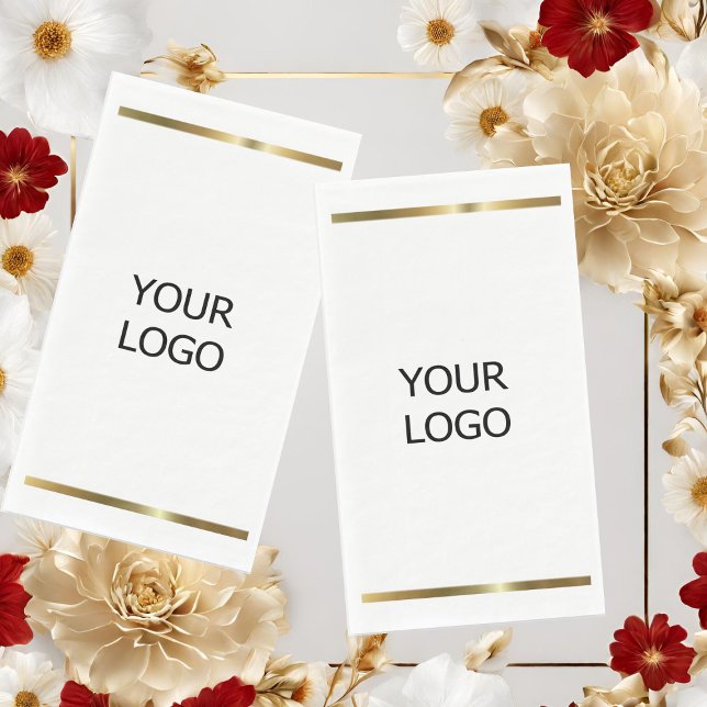 custom add your logo personalized company name pap napkin (Creator Uploaded)