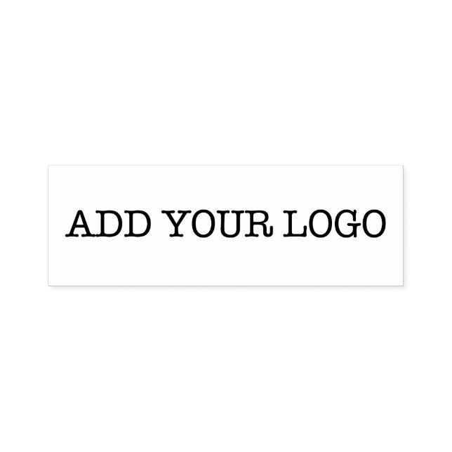 Custom Add Your Logo Self-inking Stamp (Design)