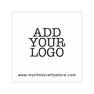 Custom Add Your Logo w/ Website Self-inking Stamp