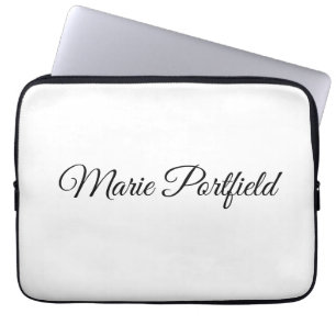 custom add your name glitter colourful add your    laptop sleeve