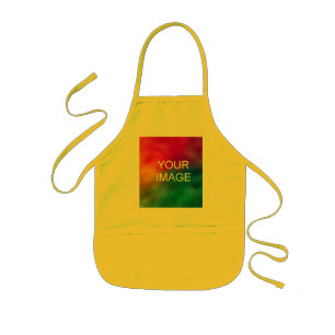 Custom Add Your Name Photo Image Text Here Kids Apron