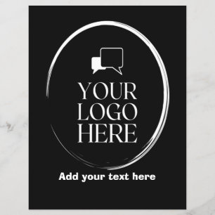Custom Add Your Name Photo Text Flyer