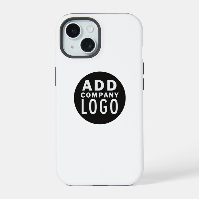 Custom Add Your Own Logo iPhone 15 Case (Back)
