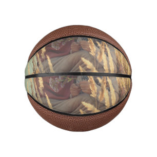 custom add your photo christmas personalized ba mini basketball