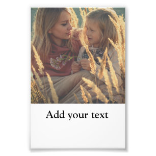 custom add your photo christmas personalized    print