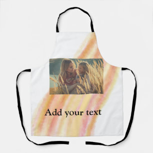 custom add your photo christmas personalized water apron