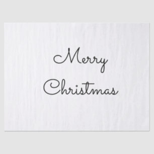 custom add your text photo christmas personalized tissue paper